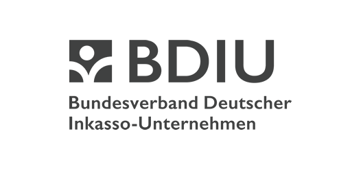 Logo des BDIU Bundesverband Deutscher Inkasso-Unternehmen e.V.